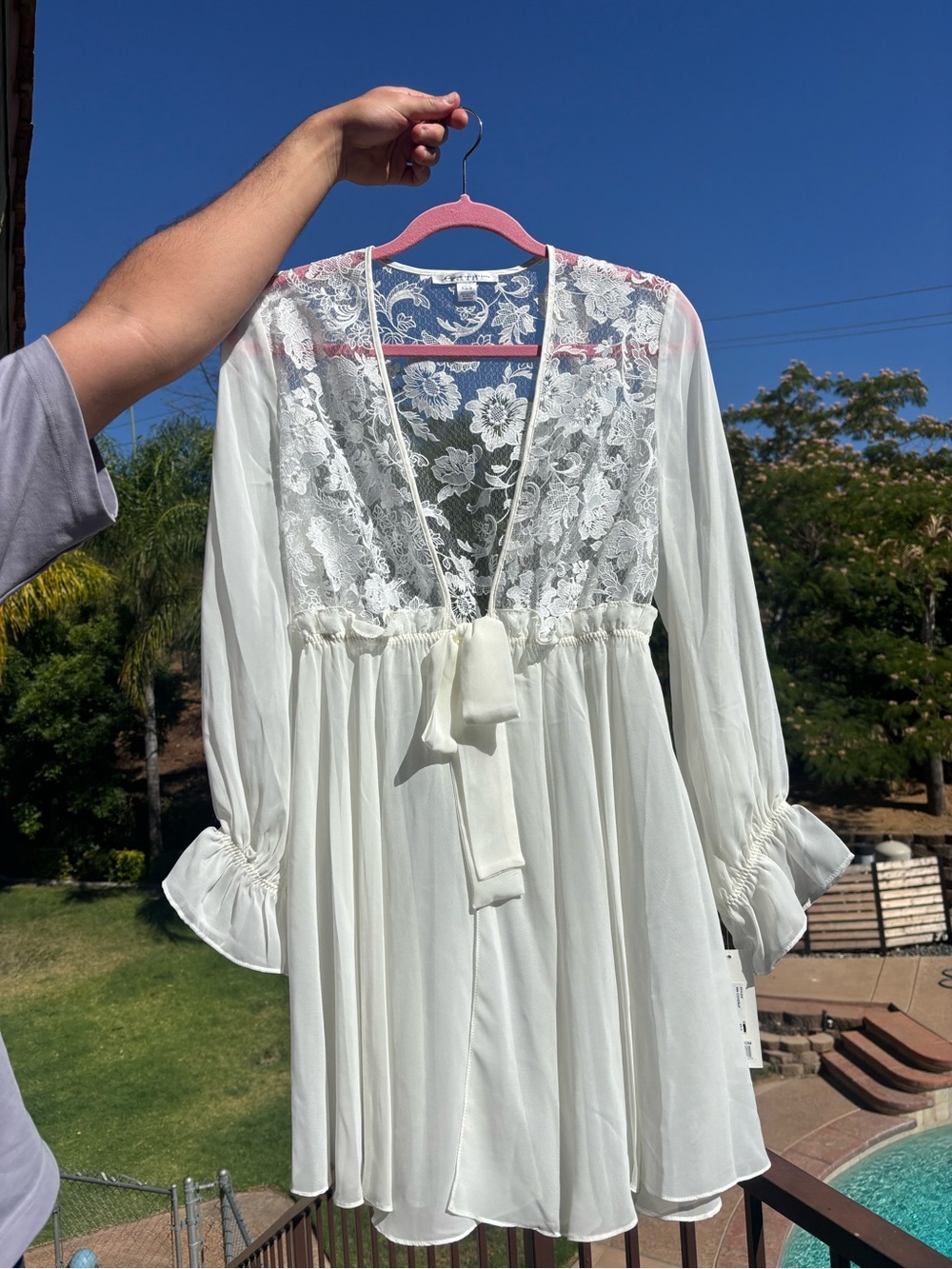 NWT Rya Collection Amalfi Bridal cover up size XS/small